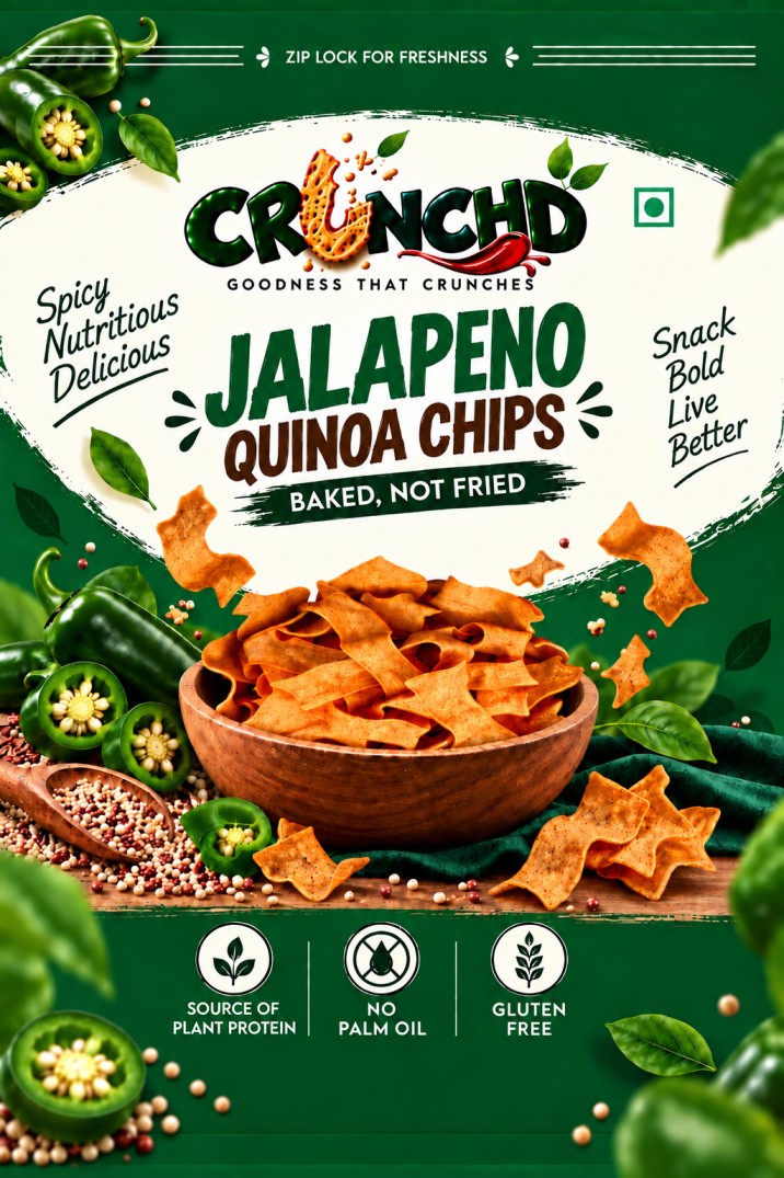 Jalepano Quinoa Chips
