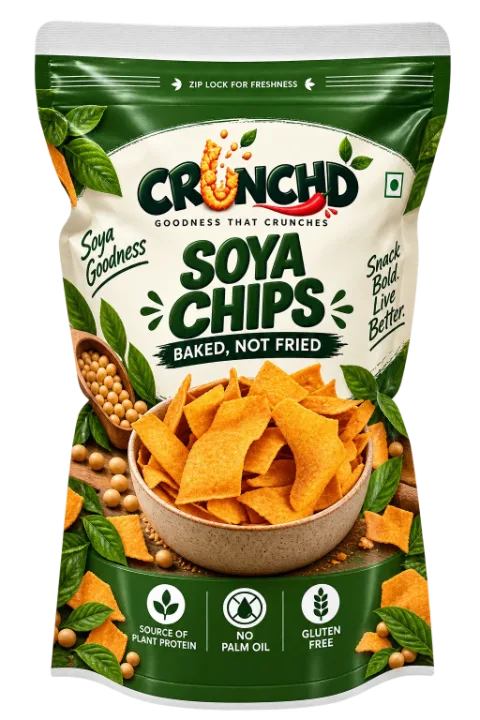 Baked Soya Chips pack
