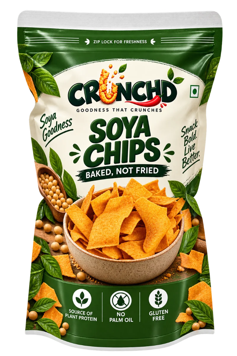 Baked Soya Chips pack